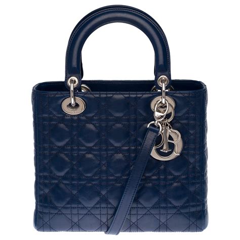 bolso christian dior azul|christian dior bags.